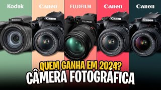 Qual Melhor CÂMERA FOTOGRÁFICA em 2024? Atualizado ✅