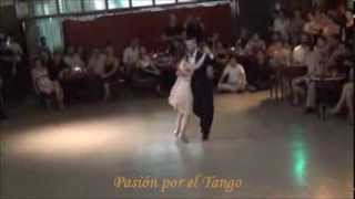 INES MUZZOPAPPA y DANTE SANCHEZ Bailando la Milonga MOROCHA DE OJAZOS NEGROS en SOHO TANGO