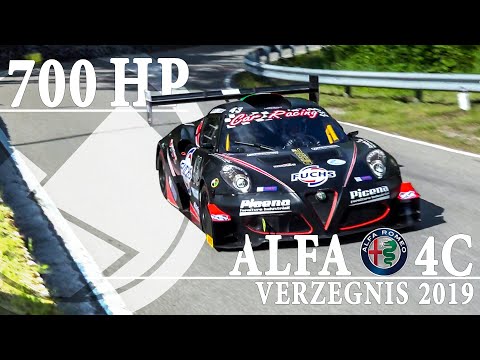TURBO Alfa Romeo 4C Picchio Super Evo // Verzegnis 2019