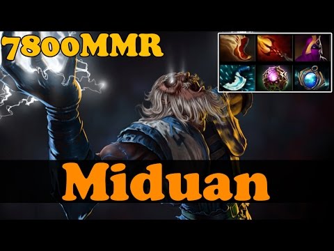 Dota 2 - Miduan 7800 MMR Plays Zeus vol 5 - Ranked Match Gameplay