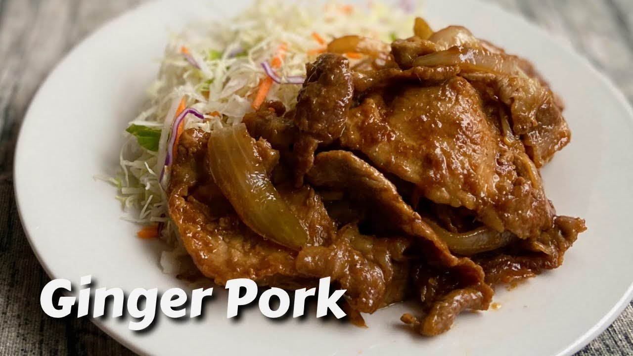 How To Make Japanese Ginger Pork (Shogayaki) | My Favorite Weeknight Meal! | Easy Shogayaki Recipe!