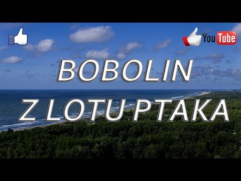 🅉🄾🄱🄰🄲🅉 👍 Bobolin z lotu ptaka - zobacz jak z drona wygląda to nadmorskie miasto!