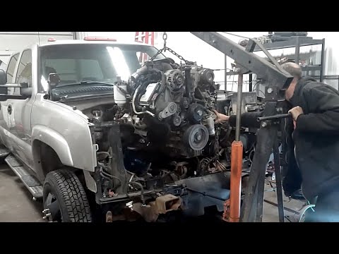 6.6L Duramax diesel engine swap