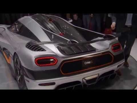 SALÃO DE GENEBRA Koenigsegg One:1 2014 Aut7 5.0 V8 1.341 cv 452 kmh 0-400 kmh 20 s 1.341 kg