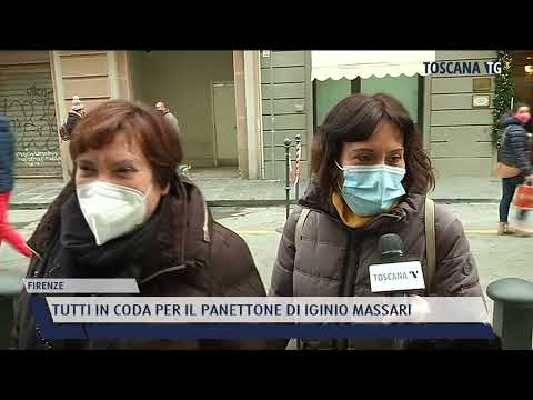 2021-12-22 FIRENZE - TUTTI IN CODA PER IL PANETTONE DI IGINIO MASSARI