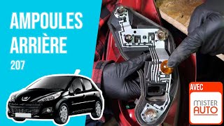 Youtube thumbnail of video "Changer les ampoules de feux arrière Peugeot 207 💡"