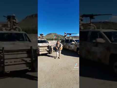 ¡Corrido de 15 militares que enfrenta a 60 sicarios en Altar, Caborca, tras detención de un pesado!