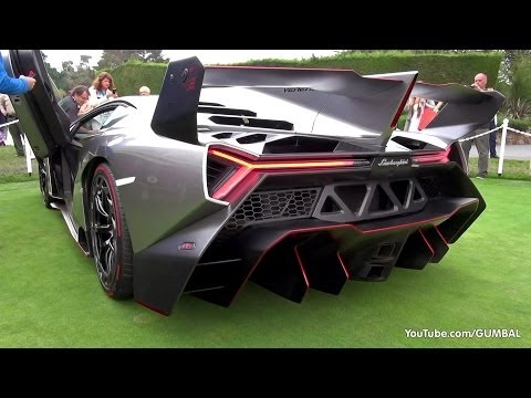 Thumbnail for Lamborghini Veneno SOUND! Start Up + Driving On The Road! by Lamborghini, Car