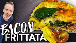 EASY TO MAKE FRITTATA with BACON | DADS THAT COOK