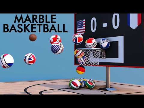 Marble Basketball Tournament 3D - Season 1