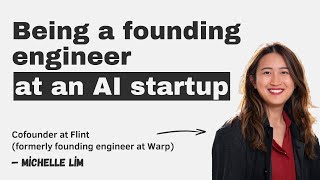 Being a founding engineer at an AI startup