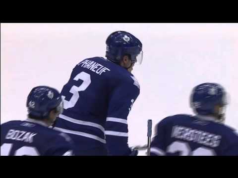 Dion Phaneuf Goal - Flyers 1 vs Leafs 3 - Sept 24th 2010 (HD)