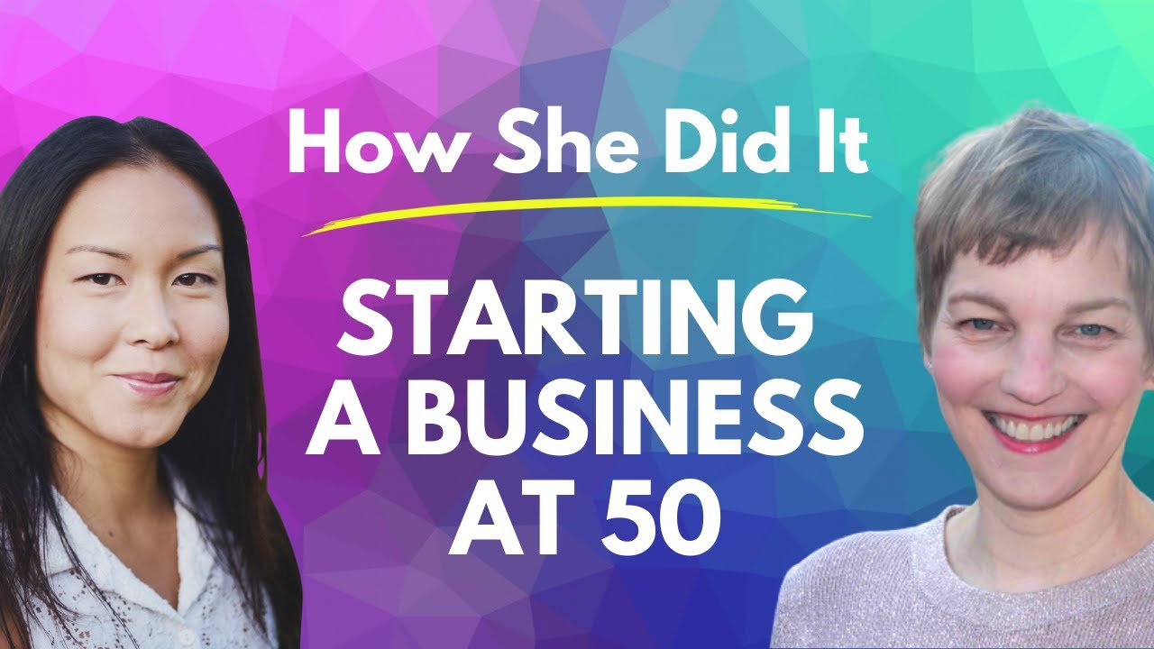 Starting a Business at 50: Breaking Barriers and Breaking Ground