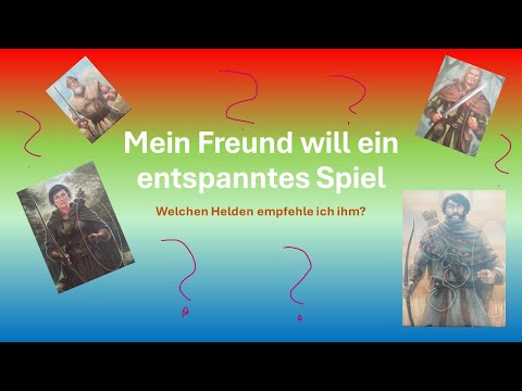 Tier List zur Schwierigkeit der Helden aus "Die Legenden von Andor"