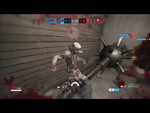 27 seconds and lasted the round - Rainbow Six Siege Doktor's curse (No commentary)