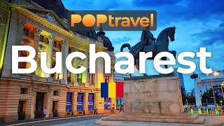BUCHAREST, Romania 🇷🇴 - Evening Tour - 4K 60fps