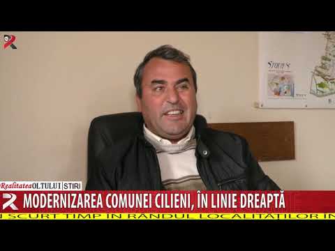 Modernizarea comunei Cilieni, în linie dreaptă