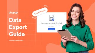 How to Export Data in Shape — CRM Training