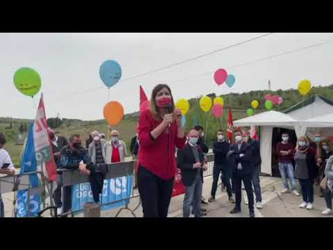 Primo Maggio, Galgani al cementificio di Greve in Chianti