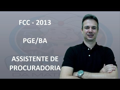 FCC13Q015 - FCC - 2013 - PGE/BA - RACIOCÍNIO LÓGICO (www.gurudamatematica.com.br)