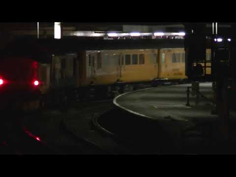 Network Rail PLPR Test Train DRS 37423 tnt 37402 1Q82 Carnforth 230519