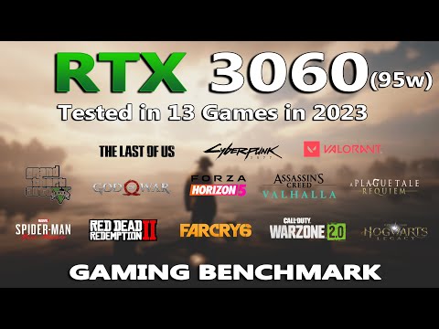 Тестирование ноутбука RTX 3060 (95 Вт) в игровых тестах 2023 года | Тестирование игрового Acer Nitro 5 | Протестировано в 13 играх |
