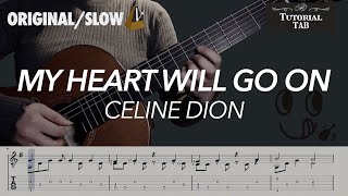 My Heart Will Go On (Titanic::The Portrait) | James Horner (Fingerstyle Tutorial with TAB)