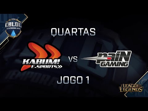 KaBuM x paiN (Quartas - Jogo 1) CBLoL 2016 - 1ª Etapa
