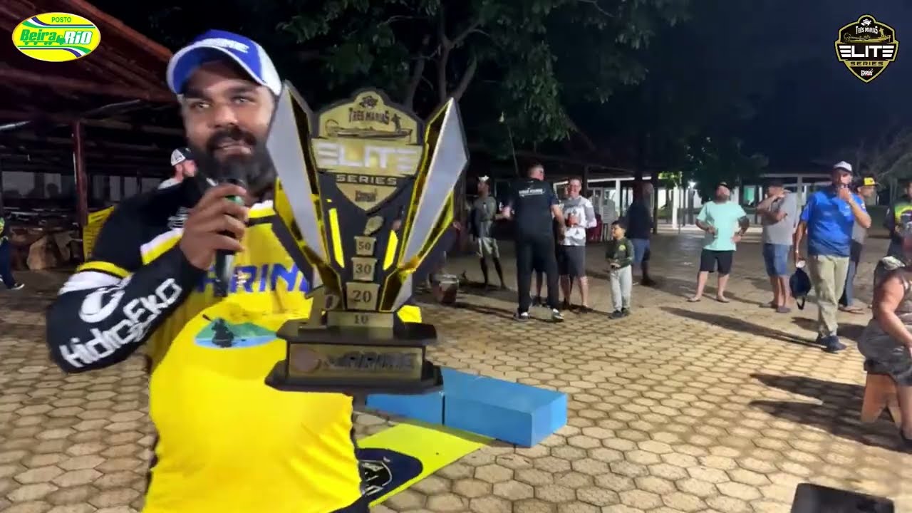 LIVE 1º PREMIAÇÃO TRÊS MARIAS ELITE SERIES PESCA GERAIS 2024 - Torneio Individual de Pesca Esportiva