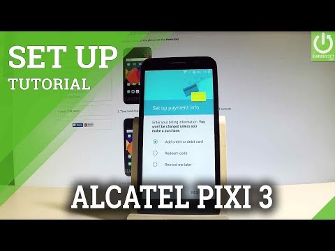How to Set Up ALCATEL Pixi 3 - Activation & Configuration |HardReset.info