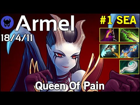 Armel [TNC] plays Queen Of Pain!!! Dota 2 7.21