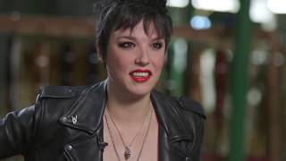Video thumbnail for Lzzy Hale On Her Dark Side and Her New "Gibson Signature Lzzy Hale Dark Explorer" by Gibson TV