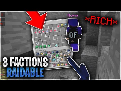 MAKING 3 RICH FACTIONS RAIDABLE BACK TO BACK | Minecraft HCF