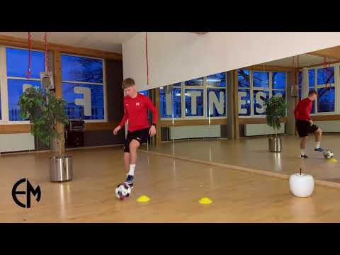 FUßBALL: Technik-Training zum Zuhause mitmachen | BALL-MASTERY