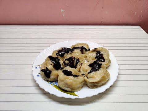 Chocolate corn momos | चॉकलेट कॉर्न मोमोस | Hemangis recipe