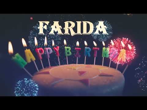 Farida Birthday Song | Birthday Song Farida | @OOOMediaTV  | Happy Birthday Farida | Song