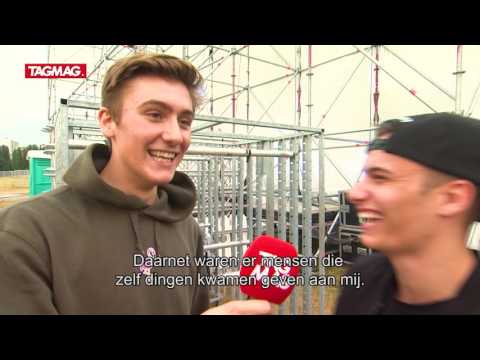 MAORI, 5NAPBACK en Dimitri Wouters hun fangirls... ^^