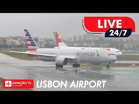 🔴 LIVE 24/7 Lisbon Airport 25.02.2026 • Livestream Plane Spotting • Direto Aeroporto Lisboa Ao Vivo