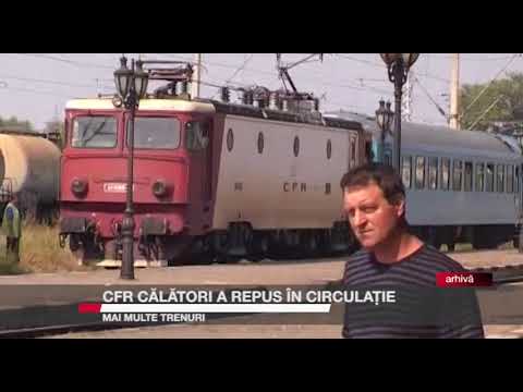 CFR Călători a repus în circulație mai multe trenuri