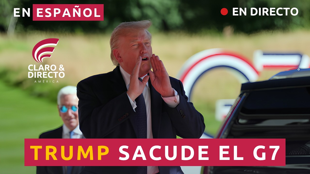 EN ESPAÑOL TRUMP RESPONDE SOBRE ACUERDO CON IRÁN DESDE EL G7