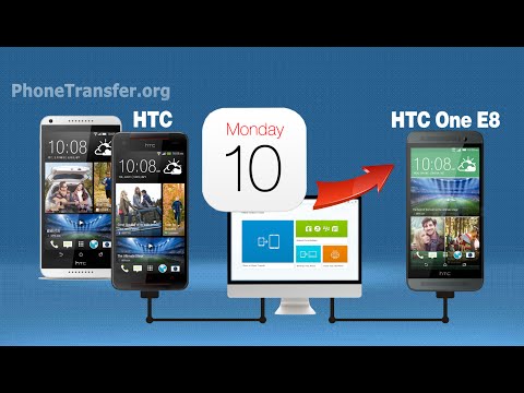 How to Sync Calendar from HTC Phone to HTC One E8, Transfer Calendar Between Two Phones Easily