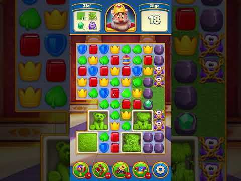 Royal Match Level 1823 [Gameplay] [normal speed | optimized for smartphones]