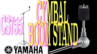 Video thumbnail for Yamaha Cymbal Boom Stand CS755 | Review | Unboxing | Ricky Molina by Ricky Molina