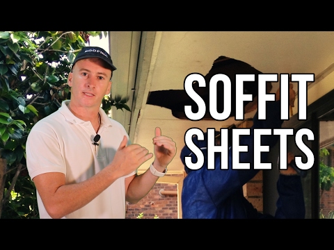 SOFFIT SHEETS OR PANELS - Queensland Roofing