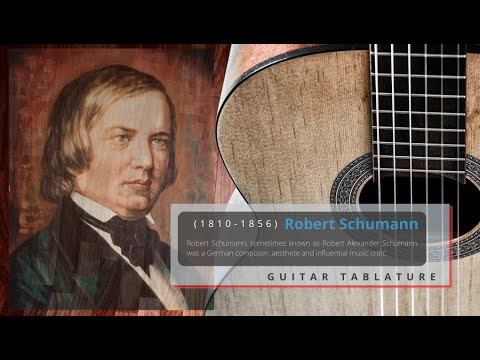 Guitar TAB - Robert Schumann : Frohlicher Landmann  | Tutorial Sheet Lesson #iMn