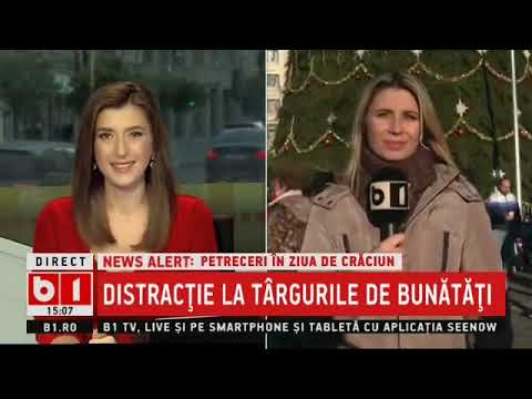 STIRI B1TV ORA 15.00, 25 DEC 2017