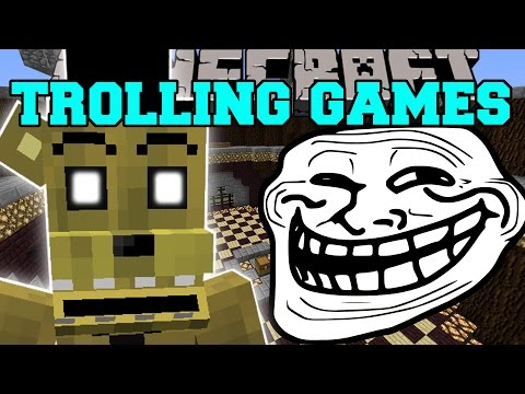 Minecraft: FIVE NIGHTS AT FREDDY'S 3 TROLLING GAMES - Lucky Block Mod - Modded Mini-Game