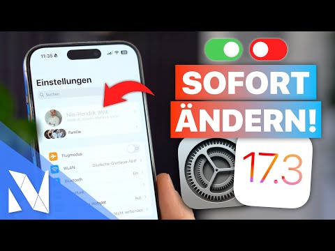 iPhone Einstellungen, die du JETZT ändern solltest! (iOS 17.3) | Nils-Hendrik Welk