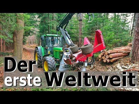 Traktorprozessor Hypro 755 (Harvester) - Er fährt immer noch