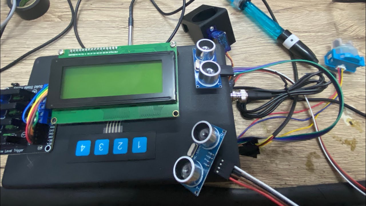 Monitor PH Turbidity Suhu Pakan Ikan Timer IoT Blynk 